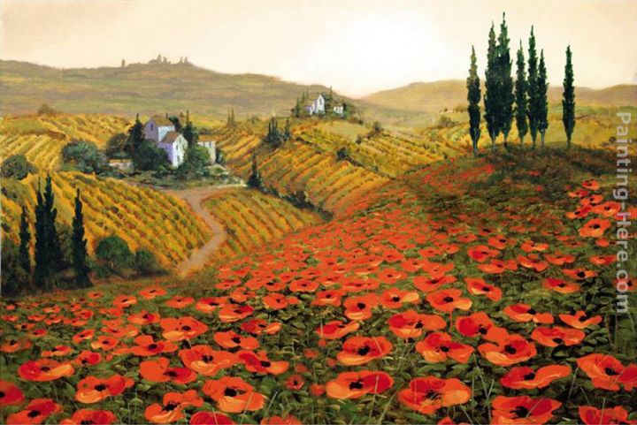Hills of Tuscany II painting - 2011 Hills of Tuscany II art painting